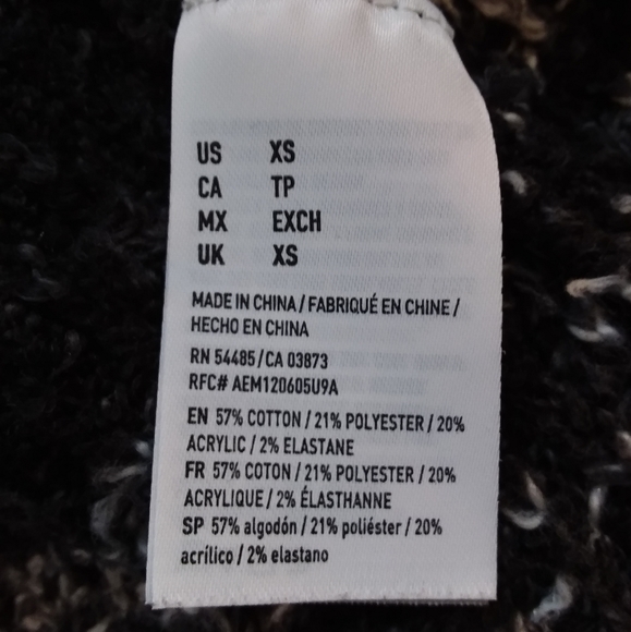 American Eagle Outfitters Grey/White Crew SweaterA - Picture 10 of 11